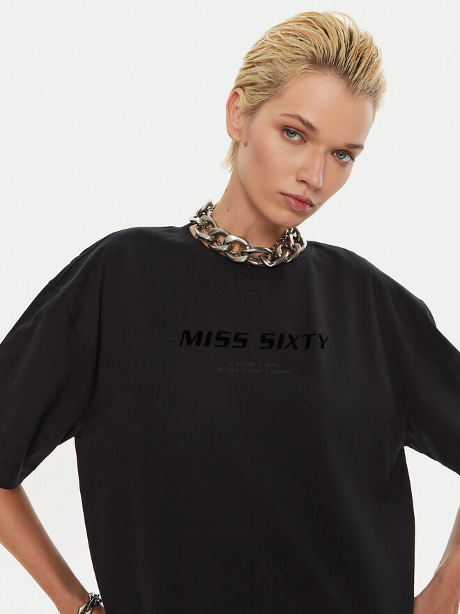 Miss Sixty Miss Sixty Camiseta 6L2SJ2120000 Negro Relaxed Fit