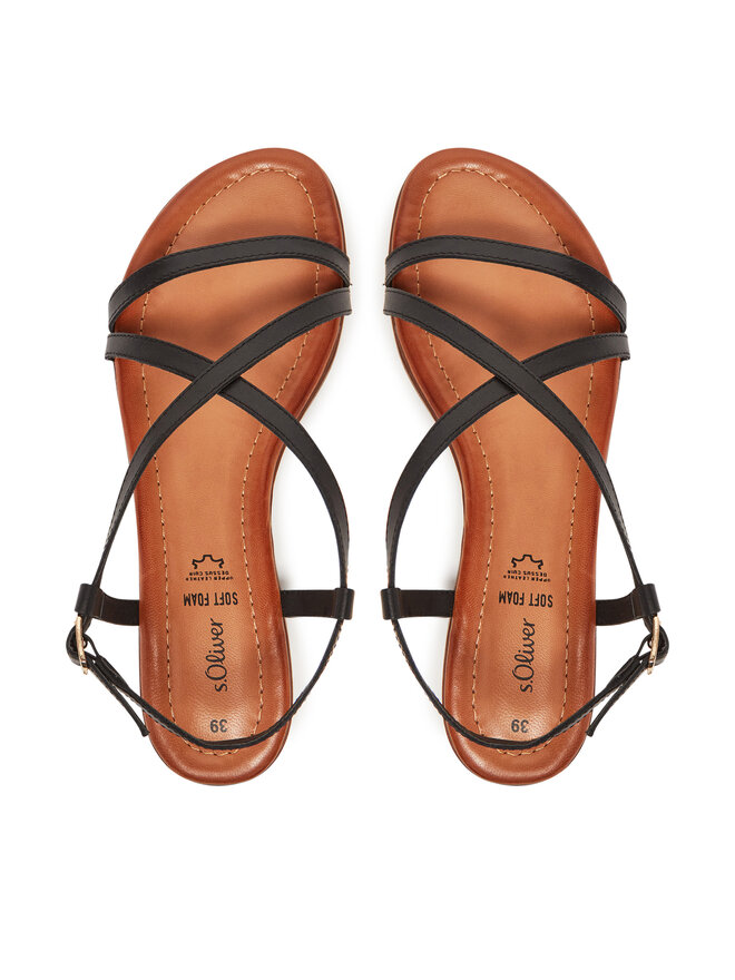 s.Oliver Sandali s.Oliver 5-28145-44 Črna