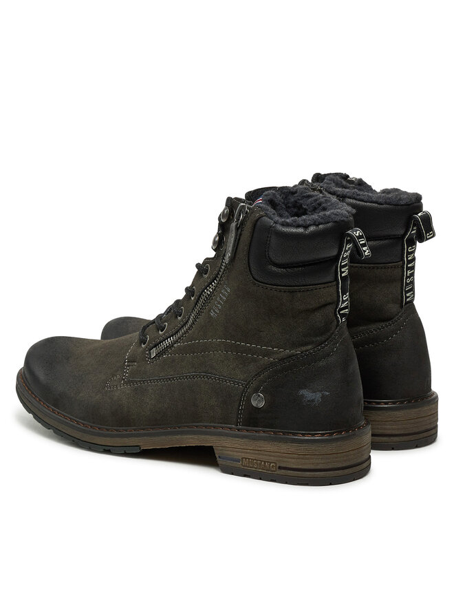 Mustang Schnürschuhe Mustang 4157-609 Grau