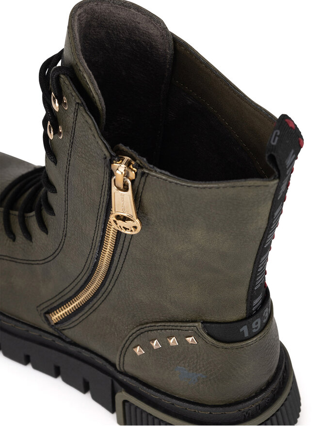 Mustang Bokacsizma Mustang 1502-502 Khaki