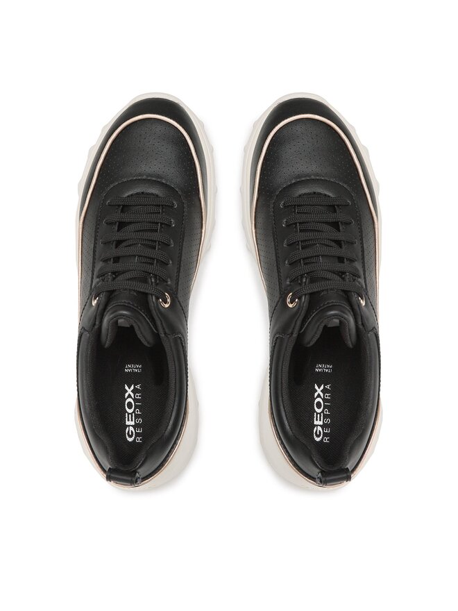 Sneakers Geox D Alleniee B D35LPB 0BCBN C9999 Schwarz | eschuhe.de