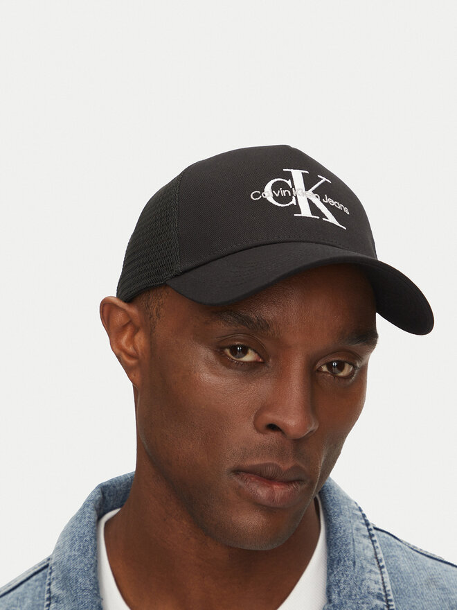 Calvin Klein Jeans Șapcă Calvin Klein Jeans Monologo LV04G5065G Negru