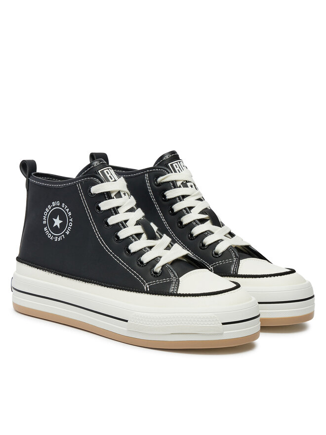 Big Star Shoes Кецове Big Star Shoes OO274062 Черен