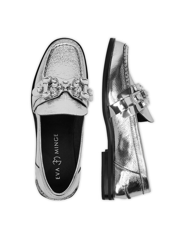 Eva Minge Loafers Eva Minge AMARYLLIS-V1792B-315 Argento