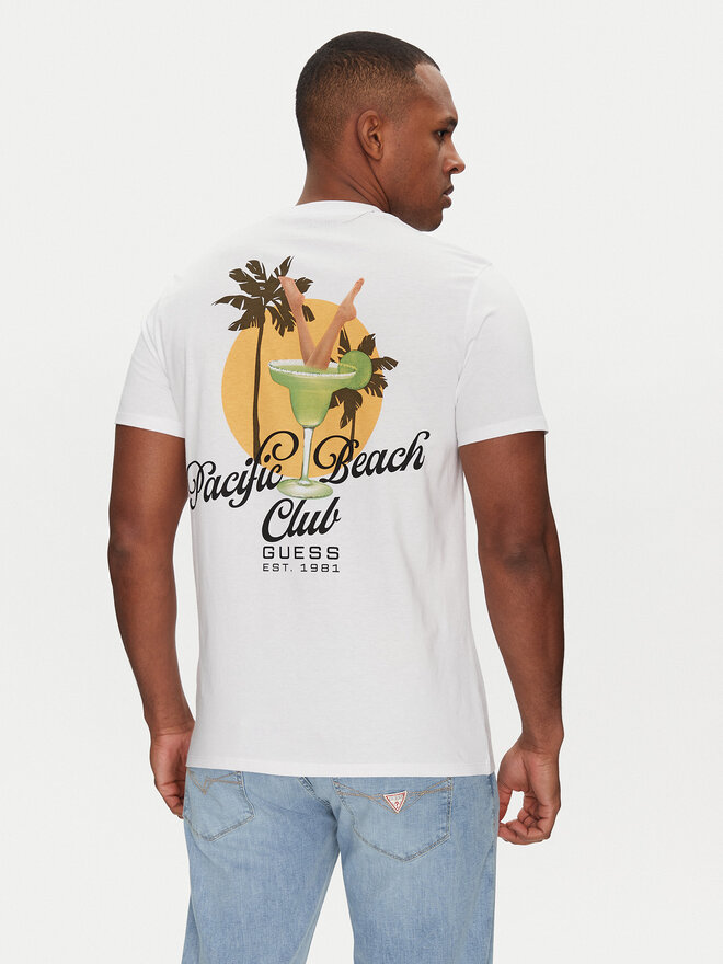 Guess Guess T-Shirt M5GI58 KBW41 Λευκό Regular Fit