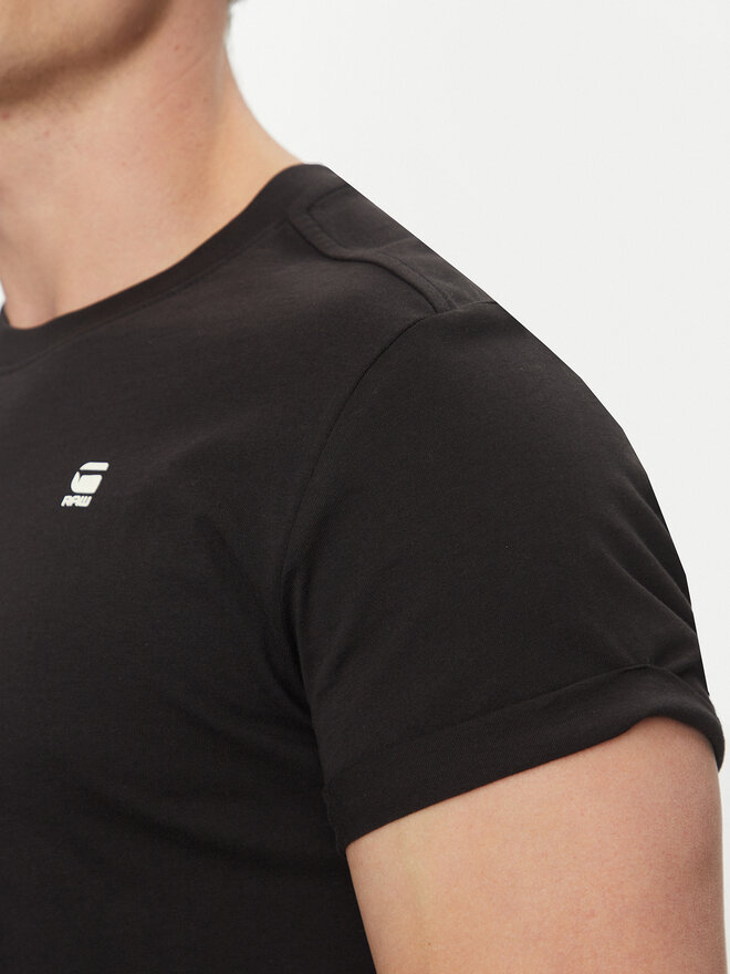 G-Star Raw G-Star Raw T-Shirt Lash D16396-B353-2199 Schwarz Relaxed Fit