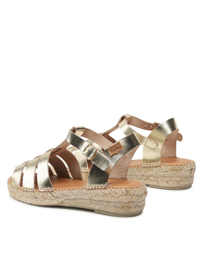 Toni Pons Espadrilky Toni Pons Emma Zlatá