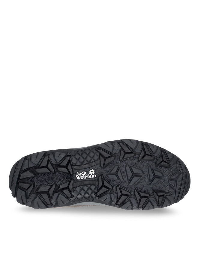 Jack Wolfskin Pārgājienu apavi Jack Wolfskin Vojo 3 Texapore Mid W 4042472 Pelēks