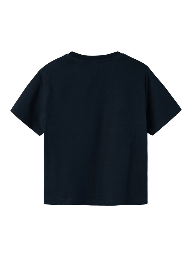 NAME IT NAME IT Marškinėliai Morish 13240711 Tamsiai mėlyna Standard Fit
