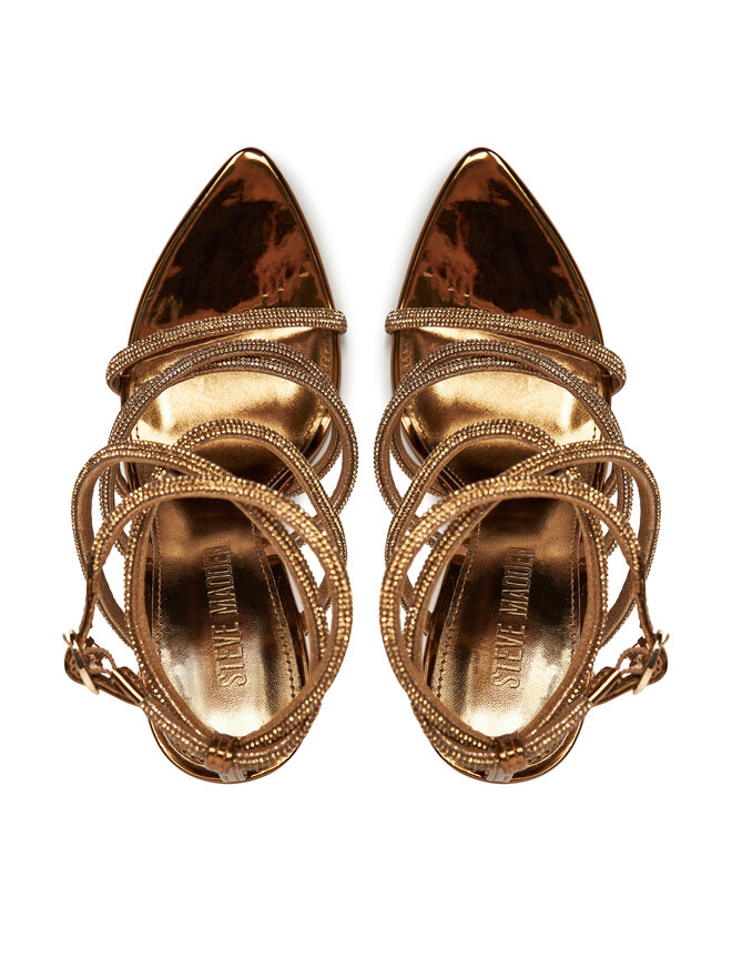 Steve Madden Σανδάλια Steve Madden Sky High SM11003639 Χρυσό