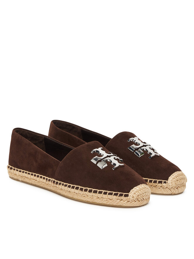 Tory Burch Еспадрильї Tory Burch Eleanor Espadrille 169623 Коричневий