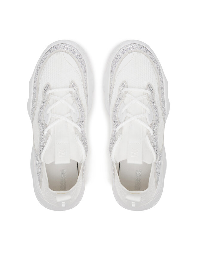 MICHAEL Michael Kors Sneakersy MICHAEL Michael Kors Atlas 43S5ATFS1S Biela