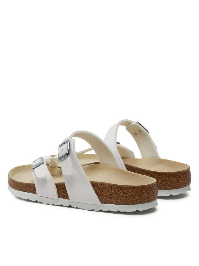 Birkenstock Čības uz pirksta Birkenstock Mayari 0071051 Balts