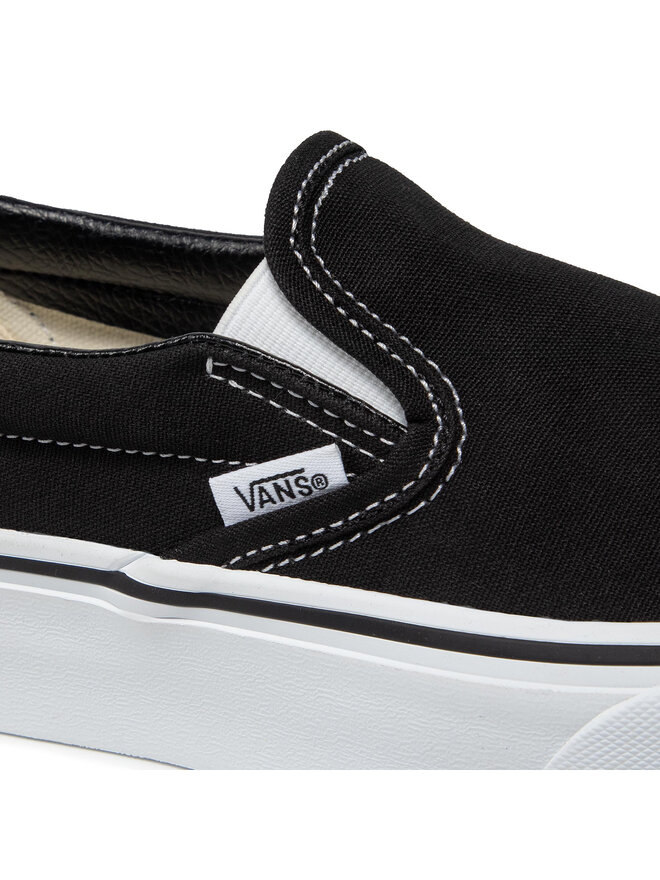 Vans Tenisky Vans Classic Slip-On P VN00018EBLK Čierna