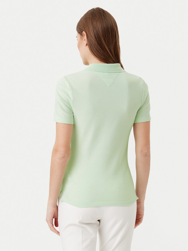 Tommy Hilfiger Tommy Hilfiger Polo 1985 WW0WW43225 Verde Slim Fit