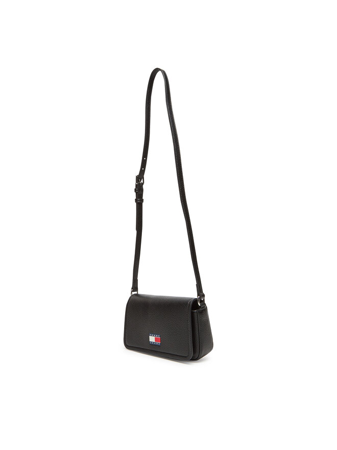 Tommy Jeans Τσάντα Tommy Jeans Tjw Must Flap Crossover AW0AW17553 Μαύρο