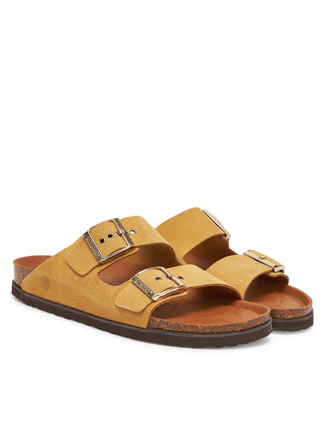 Genuins Papucs Genuins Hawaii Velour G104348 Barna