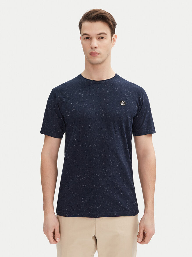 INDICODE INDICODE Футболка Carlsin 41-121 Cиній Regular Fit