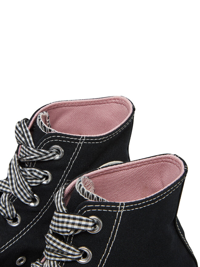 Converse Sneakers aus Stoff Converse Chuck Taylor All Star Gingham A13661C Schwarz
