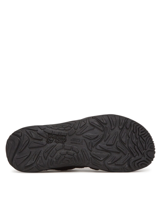 Jack Wolfskin Sandały Jack Wolfskin Levente Sandal A64080 S Czarny