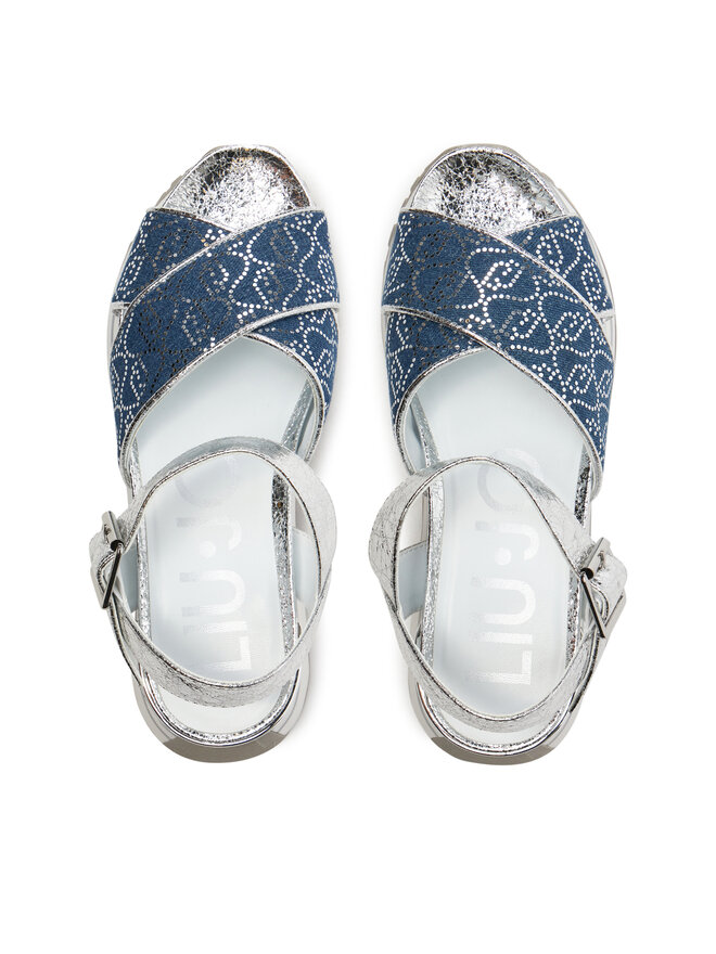 Liu Jo Sandali Liu Jo Maxi Wonder 11 BA4105 EX259 Blu scuro