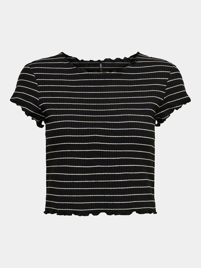 ONLY ONLY T-Shirt Anits 15253651 Μαύρο Regular Fit