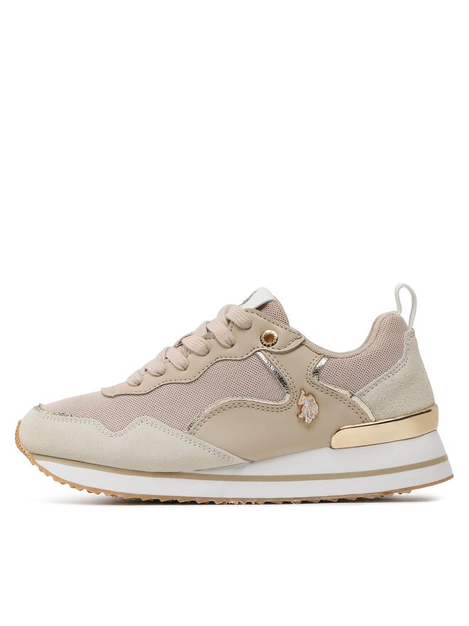 U.S. Polo Assn. Sneakersy U.S. Polo Assn. Layla LAYLA001C Beżowy