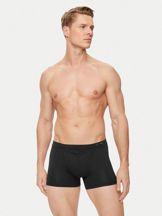 HOM HOM Bokserice Tencel Soft 402465 Crna