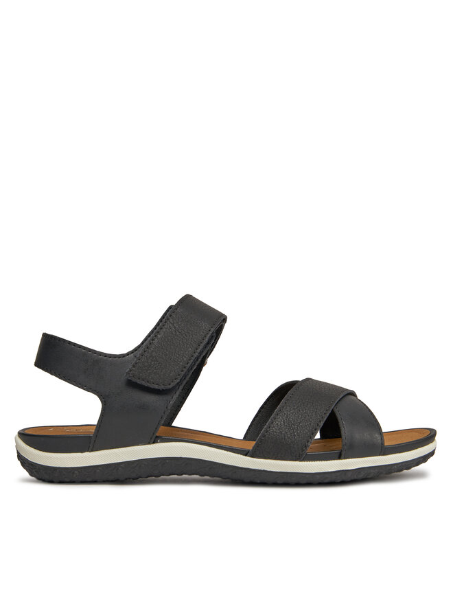 Sandales Geox D Sandal Vega D45R6B 0EKBN C9999 Noir chaussures