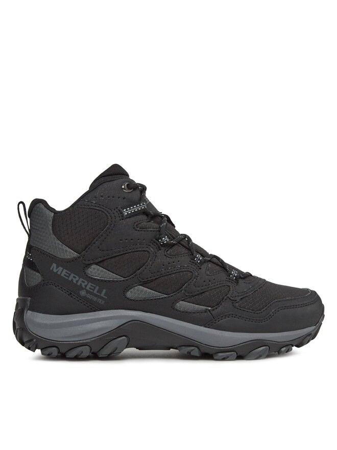 Merrell Trekingová obuv Merrell West Rim Mid Gtx GORE-TEX J036519 Černá