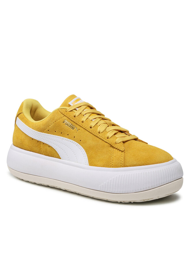 Puma suede platform jaune clearance