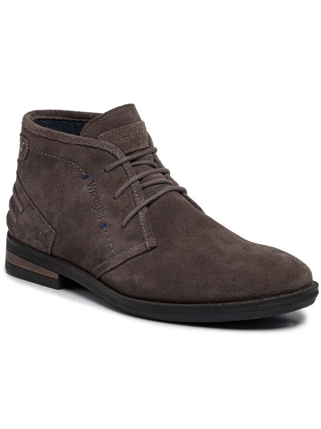 Polacchine Wrangler Blake Desert Suede WM92081A Grigio escarpe