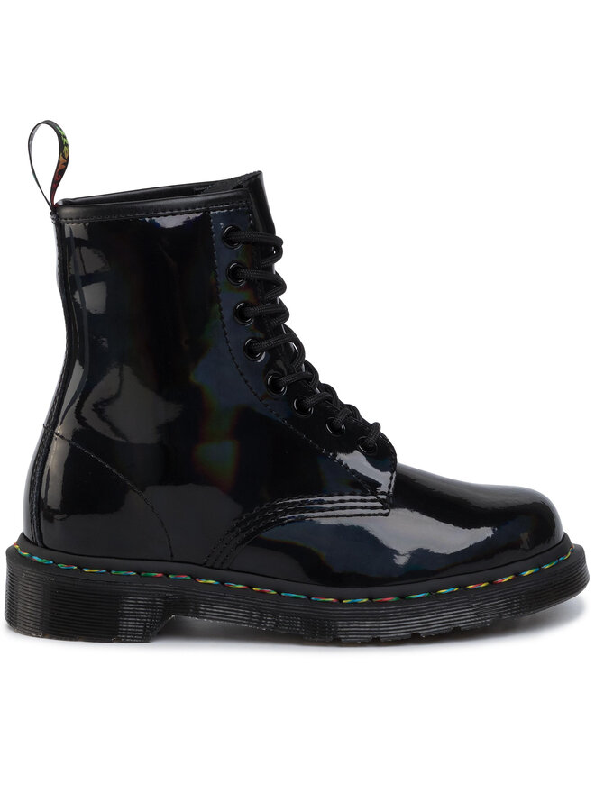 Botas de combate Dr. Martens 1460 Rainbow 24667001 Negro zapatos.es