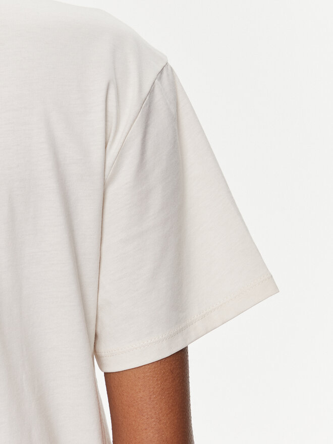 Calvin Klein Calvin Klein Футболка Micro Logo K20K206629 Écru Regular Fit