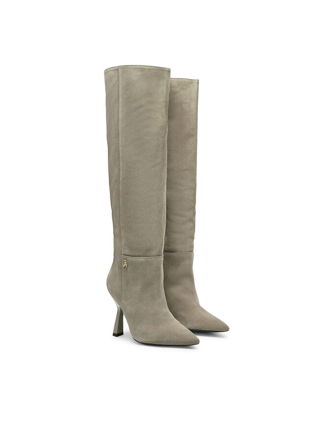 Patrizia Pepe Ботфорти Patrizia Pepe 8Y0090/L033-S690 Сірий
