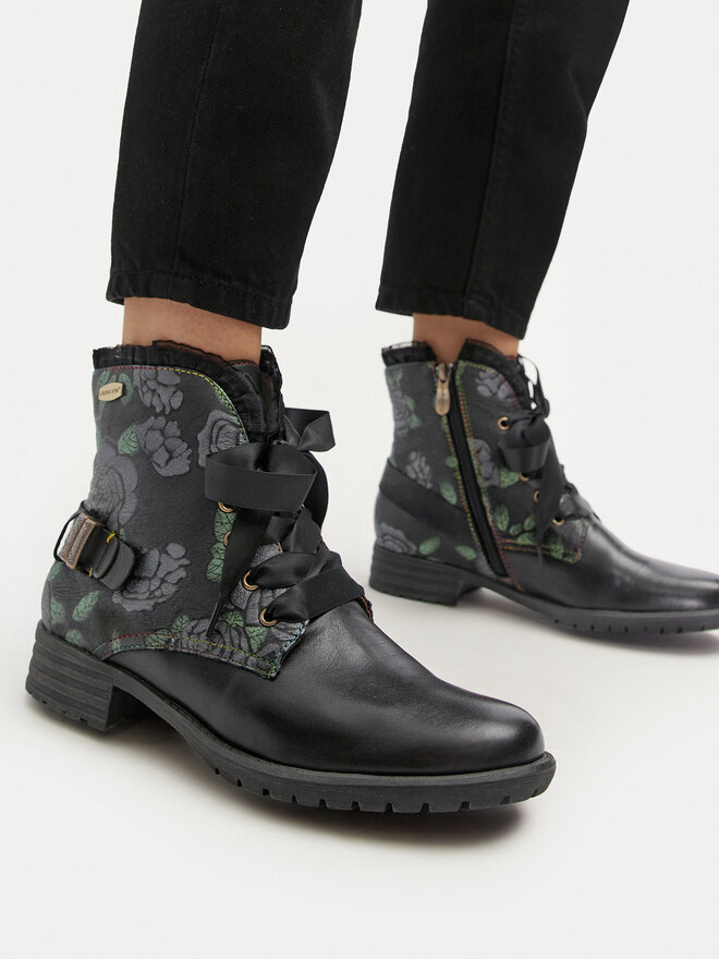 Laura Vita Stiefeletten Laura Vita Gacmayo 07 Schwarz