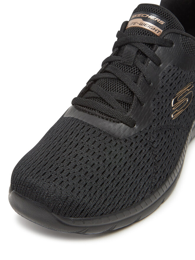Skechers Сникърси Skechers BOUNTIFUL 12607 BKRG Черен