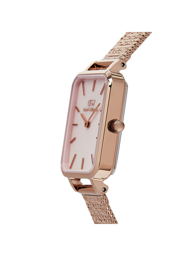 Daniel Wellington Zegarek Daniel Wellington Quadro Pressed DW00100510 Złoty