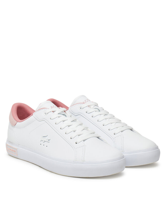 Lacoste Sneakersy Lacoste Powercourt 7-49SFA0085 Biały