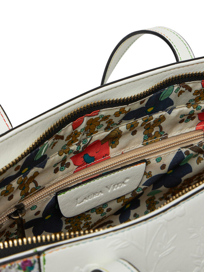 Laura Vita Handtasche Laura Vita Amep 03 Weiß