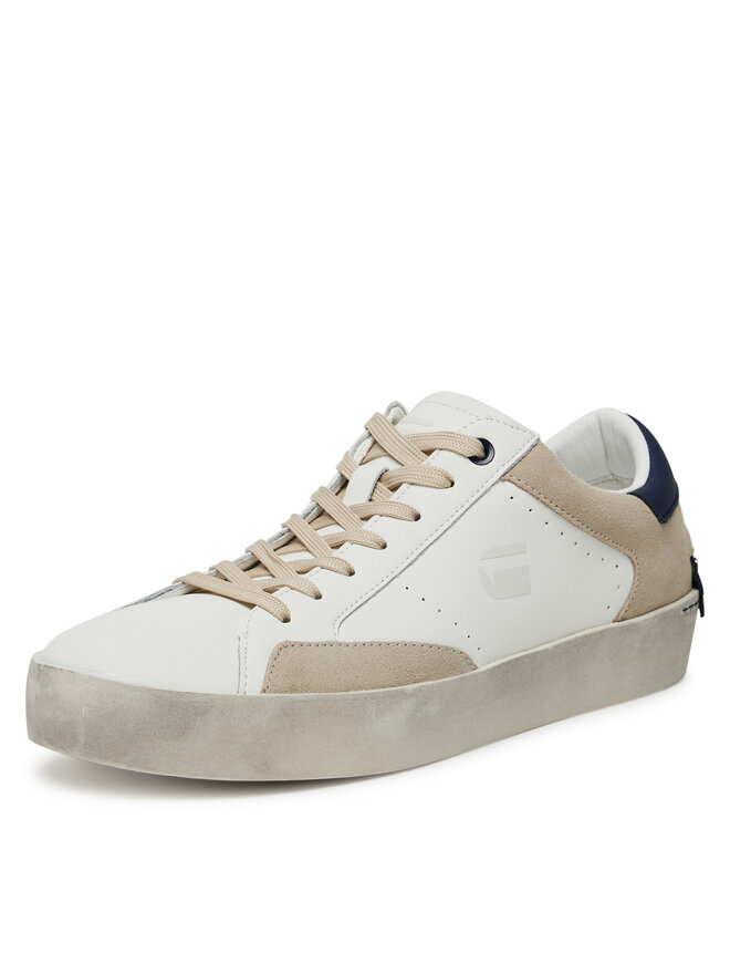 G-Star Raw Sneakersy G-Star Raw CADEN-01-WE Bílá