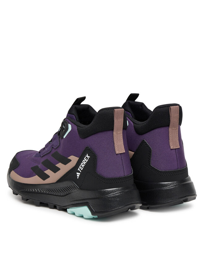 adidas Trekingová obuv adidas Terrex Anylander Mid Rain.Rdy JQ9966 Fialová