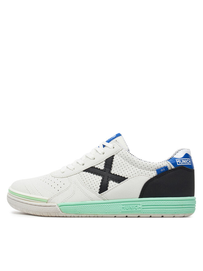 Munich Zapatos de fútbol Munich G-3 Profit 406 3111406 Blanco