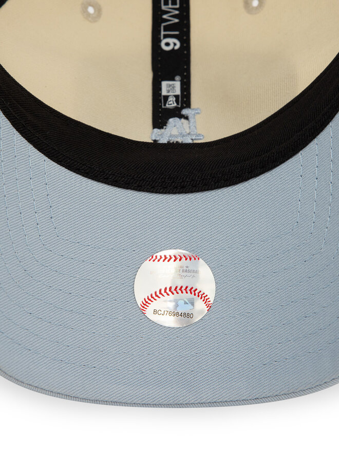 New Era Czapka z daszkiem New Era Los Angeles Dodgers 9Twenty 60595383 Écru