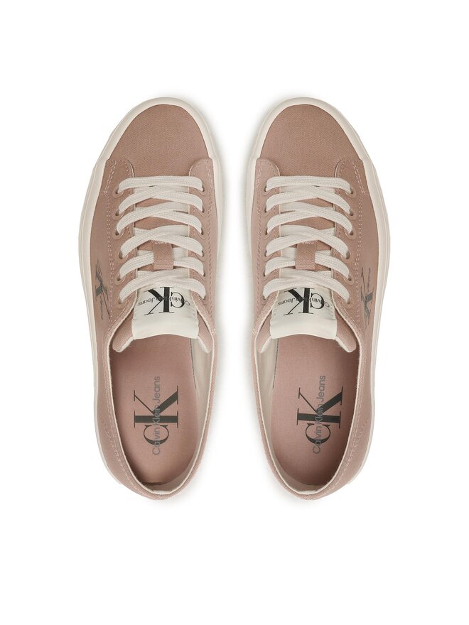 Calvin Klein Jeans Sneakers aus Stoff Calvin Klein Jeans Vulc Flatform Essential Mono YW0YW01030 Rosa