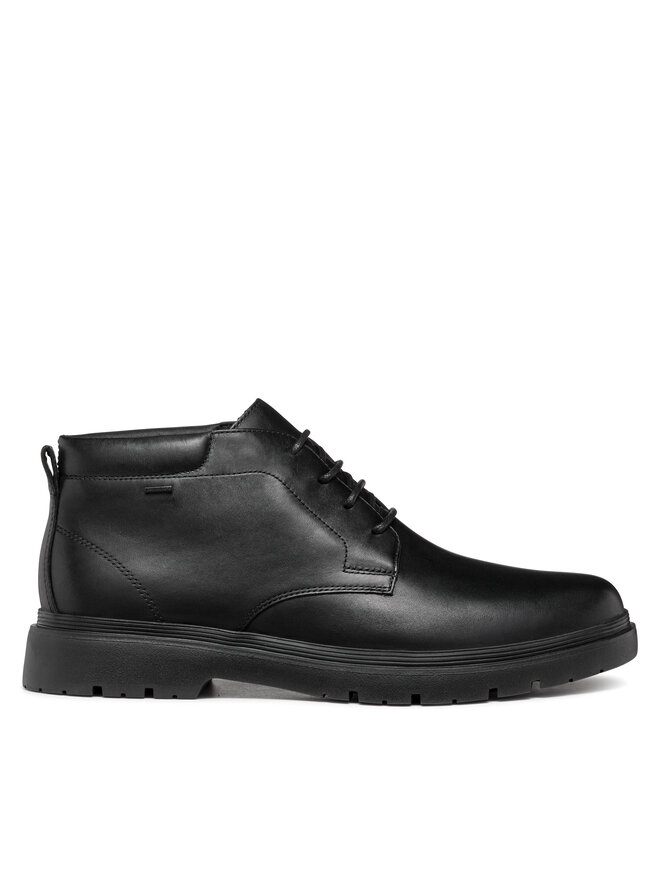 Geox Schnürschuhe Geox U Spherica Ec1 B Abx U46HND 00043 C9999 Schwarz