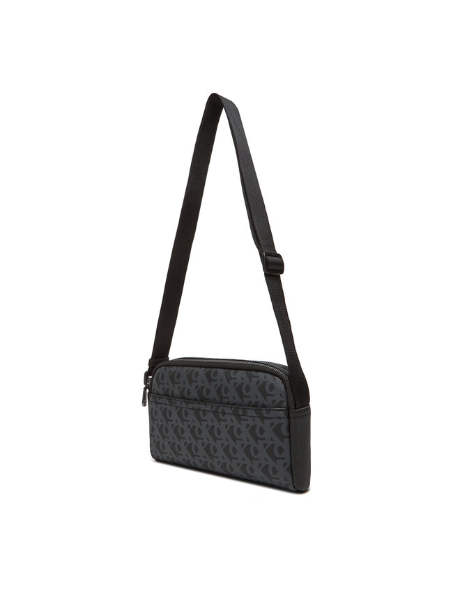 Calvin Klein Jeans Τσαντάκι Calvin Klein Jeans Matte Aop Camera Bag 22 LV04G3114G Μαύρο