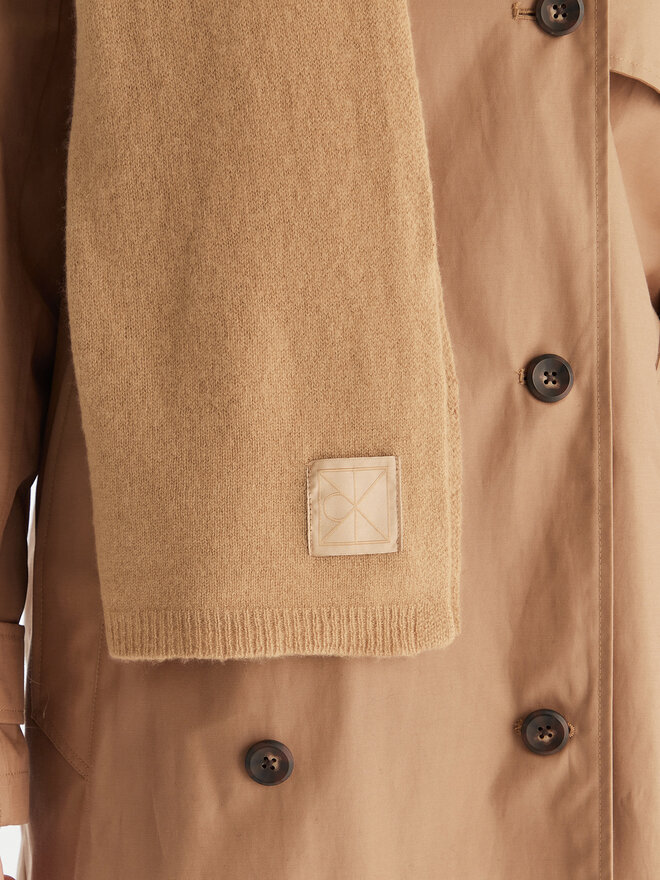 Calvin Klein Schal Calvin Klein Emblem LV04D8014G Beige
