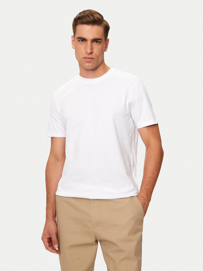 Liu Jo Liu Jo Marškinėliai QXX017 J4819 Balta Regular Fit