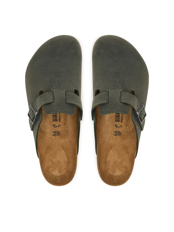 Birkenstock Шльопанці Birkenstock Boston 1032724 Темно-зелений